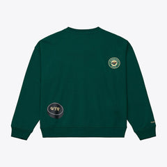 NHL Minnesota Wild Mitchell & Ness Women's Crewneck Sweatshirt
