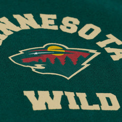 NHL Minnesota Wild Mitchell & Ness Women's Crewneck Sweatshirt