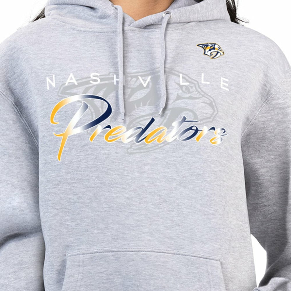 NHL Nashville Predators G-III 4Her by Carl Banks Women's Shadow Logo Fleece Hoodie