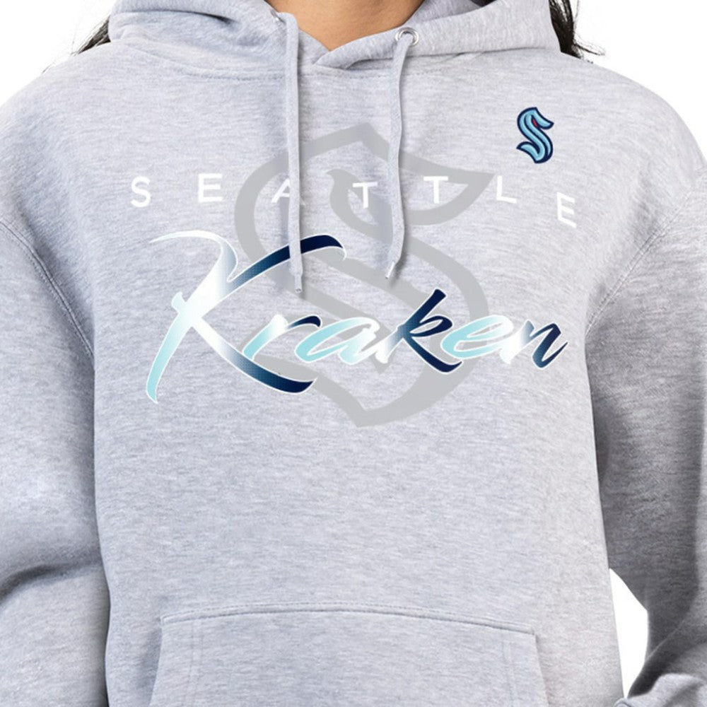 NHL Seattle Kraken G-III 4Her by Carl Banks Women's Shadow Logo Fleece Hoodie