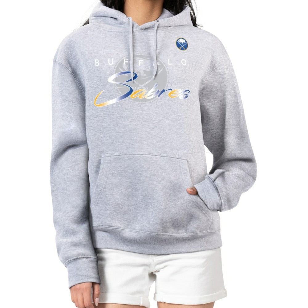 NHL Buffalo Sabres G-III 4Her by Carl Banks Women's Shadow Logo Fleece Hoodie