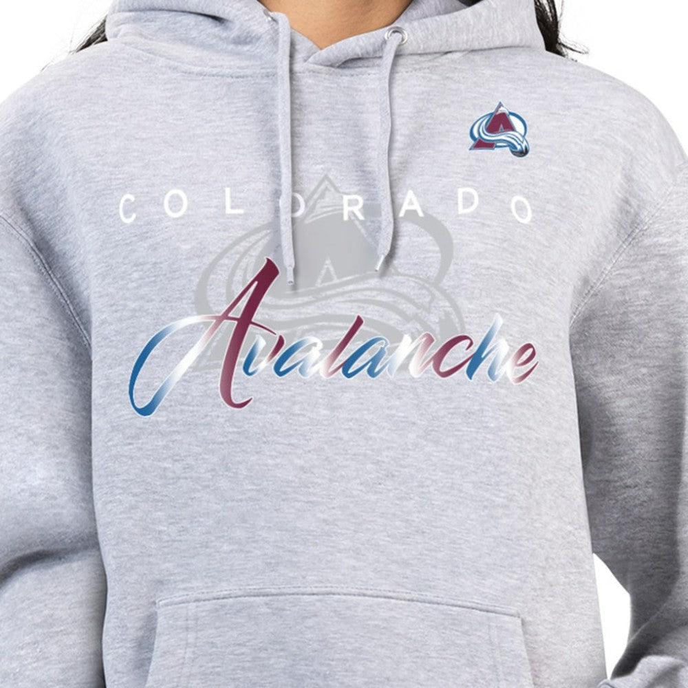 NHL Colorado Avalanche G-III 4Her by Carl Banks Women's Shadow Logo Fleece Hoodie