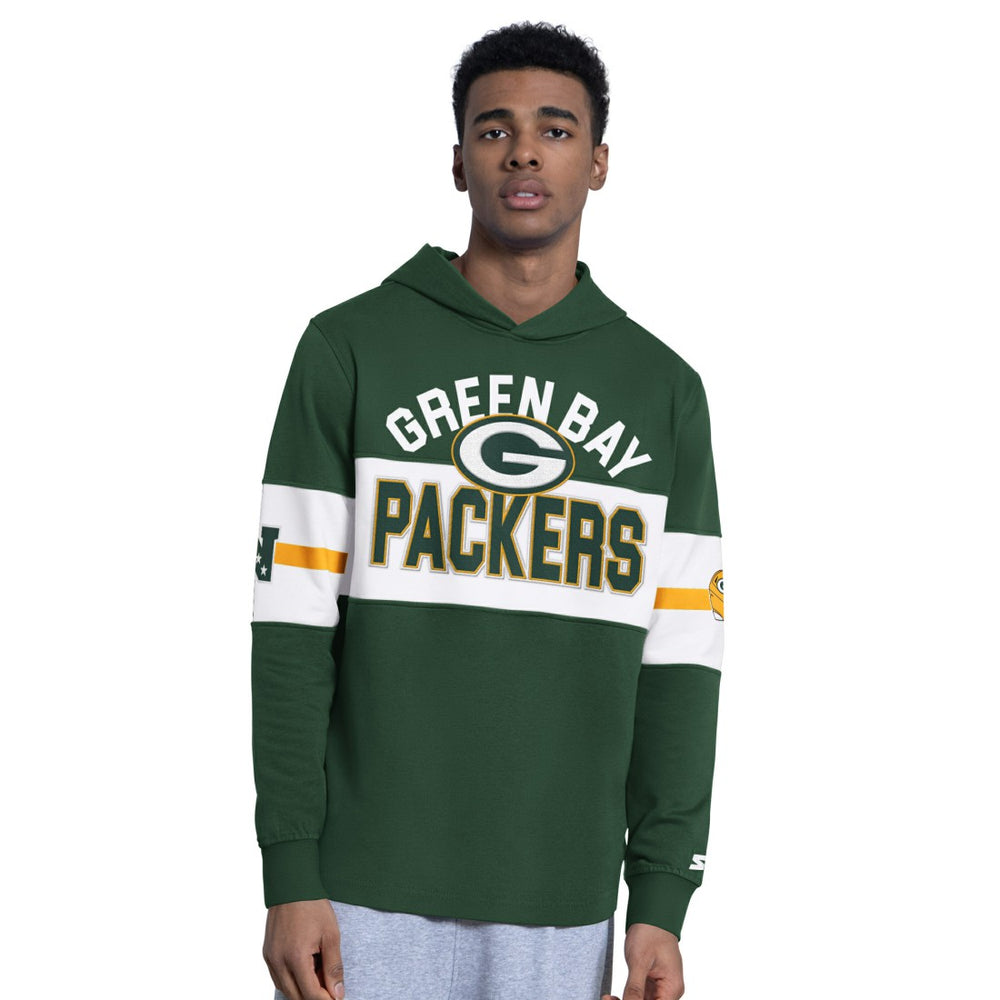 Starter Fullback Jersey Hoodie - Green Bay Packers Hoodies,Jerseys
