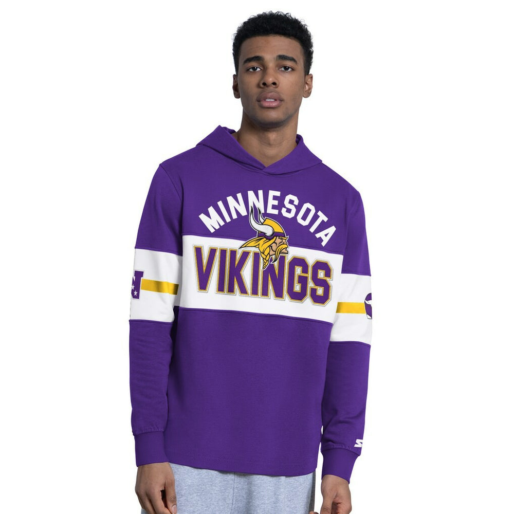 Starter Fullback Jersey Hoodie - Minnesota Vikings Hoodies,Jerseys