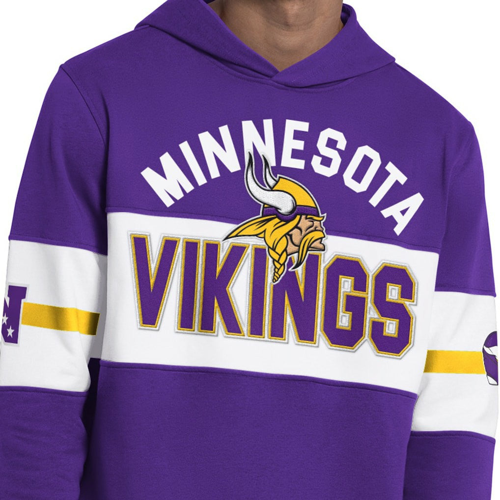 Starter Fullback Jersey Hoodie - Minnesota Vikings Hoodies,Jerseys