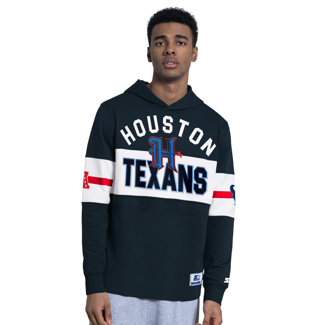 Starter Fullback Jersey Hoodie - Houston Texans Hoodies,Jerseys