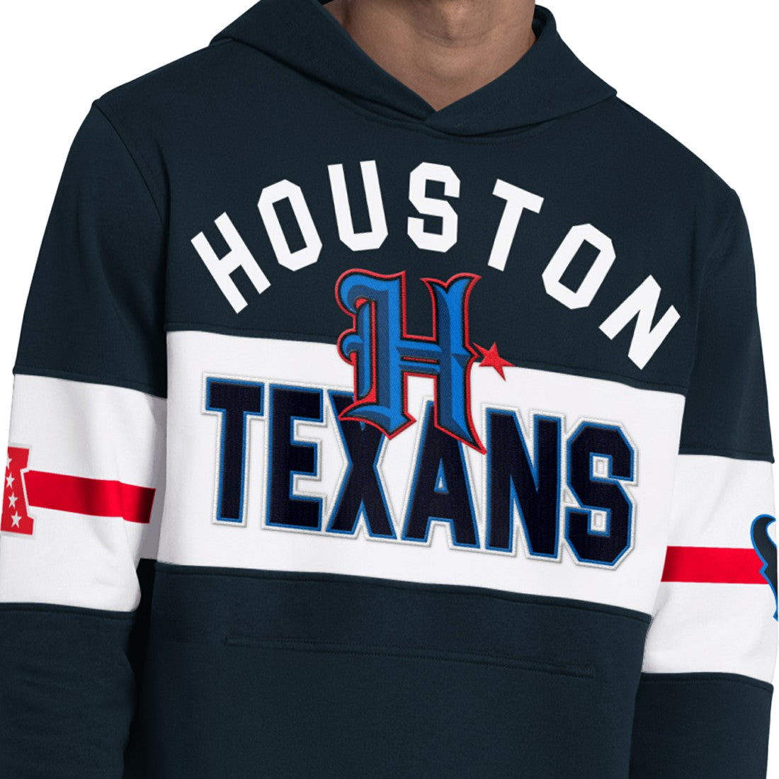 Starter Fullback Jersey Hoodie - Houston Texans Hoodies,Jerseys