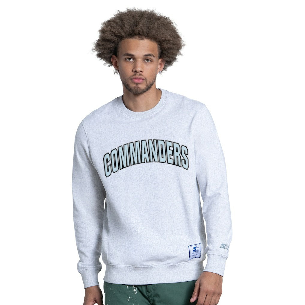 Starter Faceoff Fleece Sweatshirt - Washington Commanders Sweatshirts