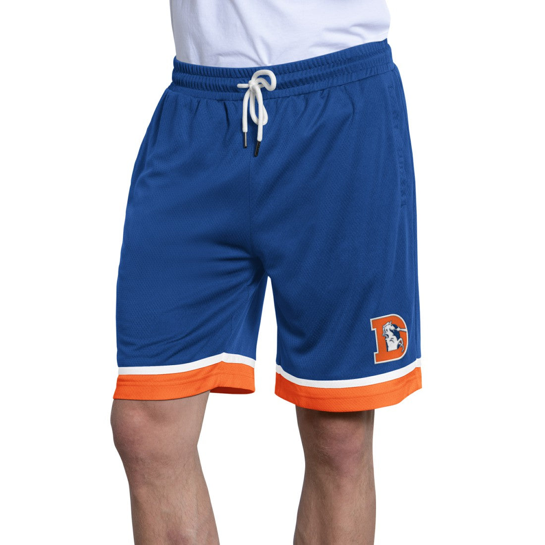 Starter Throwback Power Play Mesh Shorts - Denver Broncos Shorts