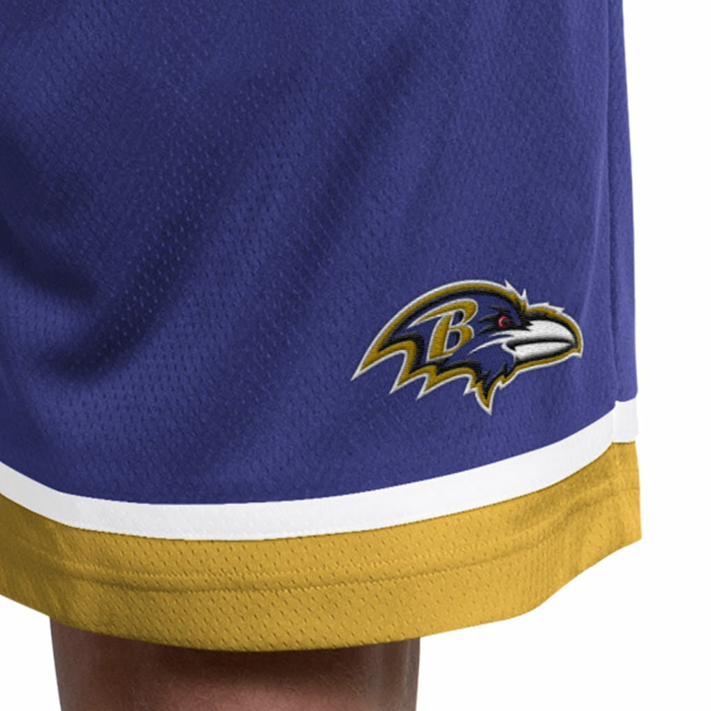 Starter Power Play Mesh Shorts - Baltimore Ravens Shorts