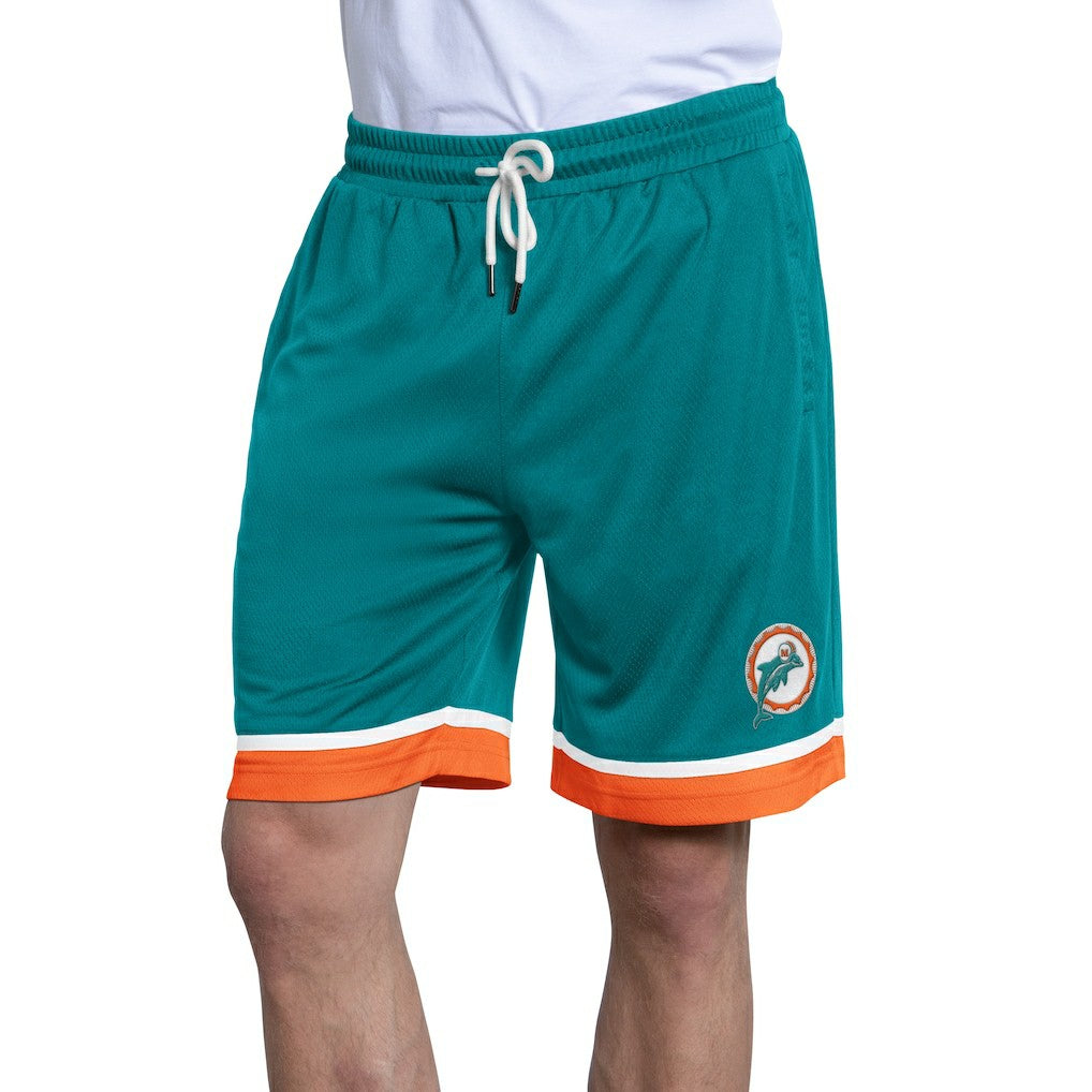 Starter Throwback Power Play Mesh Shorts - Miami Dolphins Shorts
