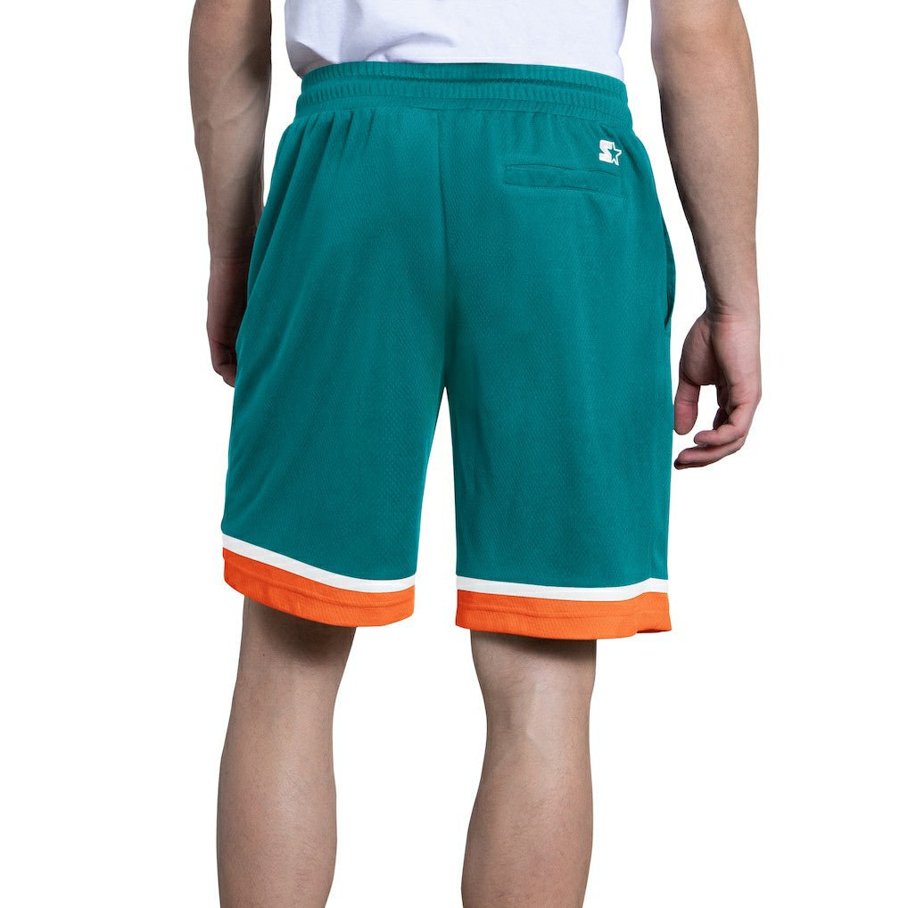 Starter Throwback Power Play Mesh Shorts - Miami Dolphins Shorts
