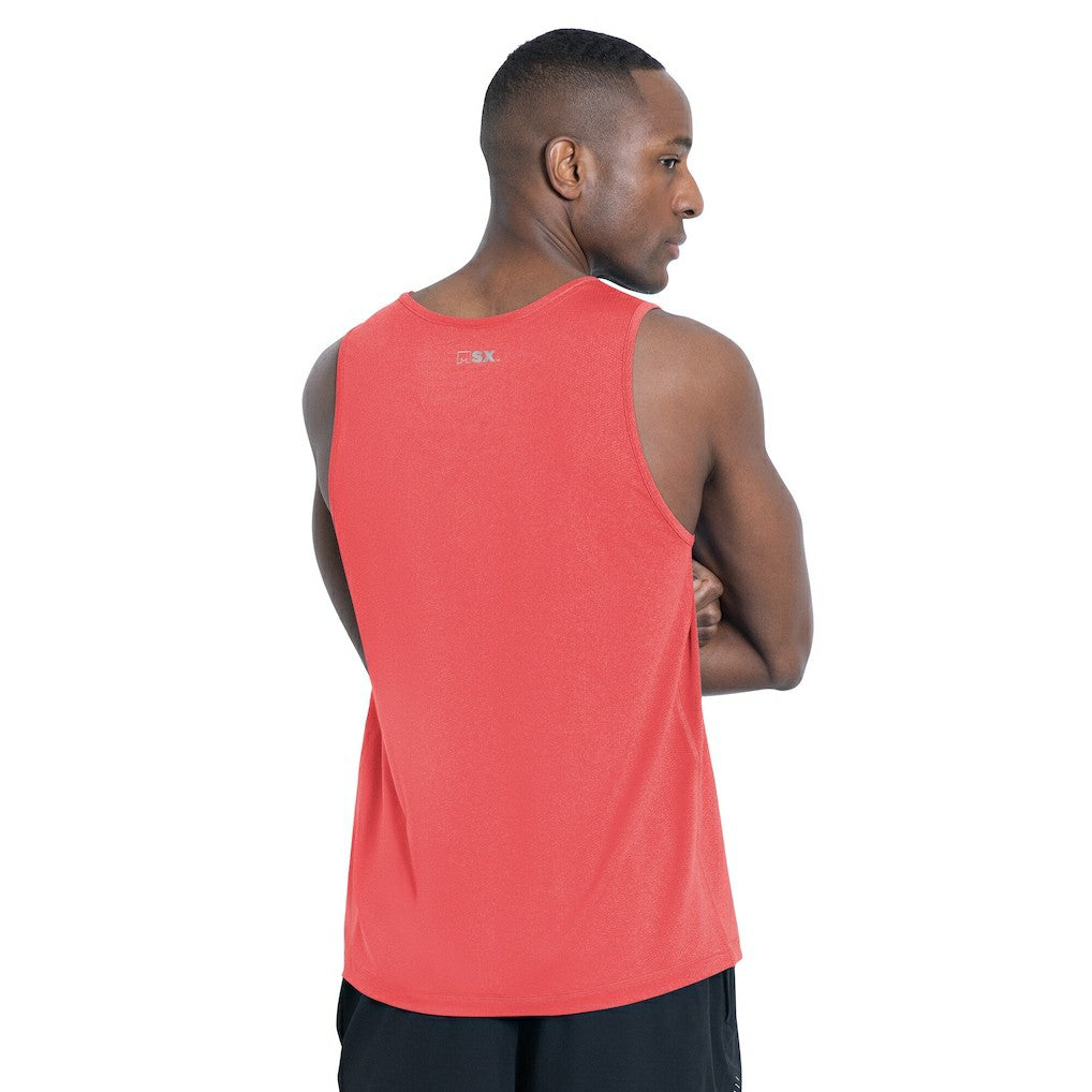 MSX by Michael Strahan Energy Scoop Neck Tank Top - Kansas City Chiefs Tops