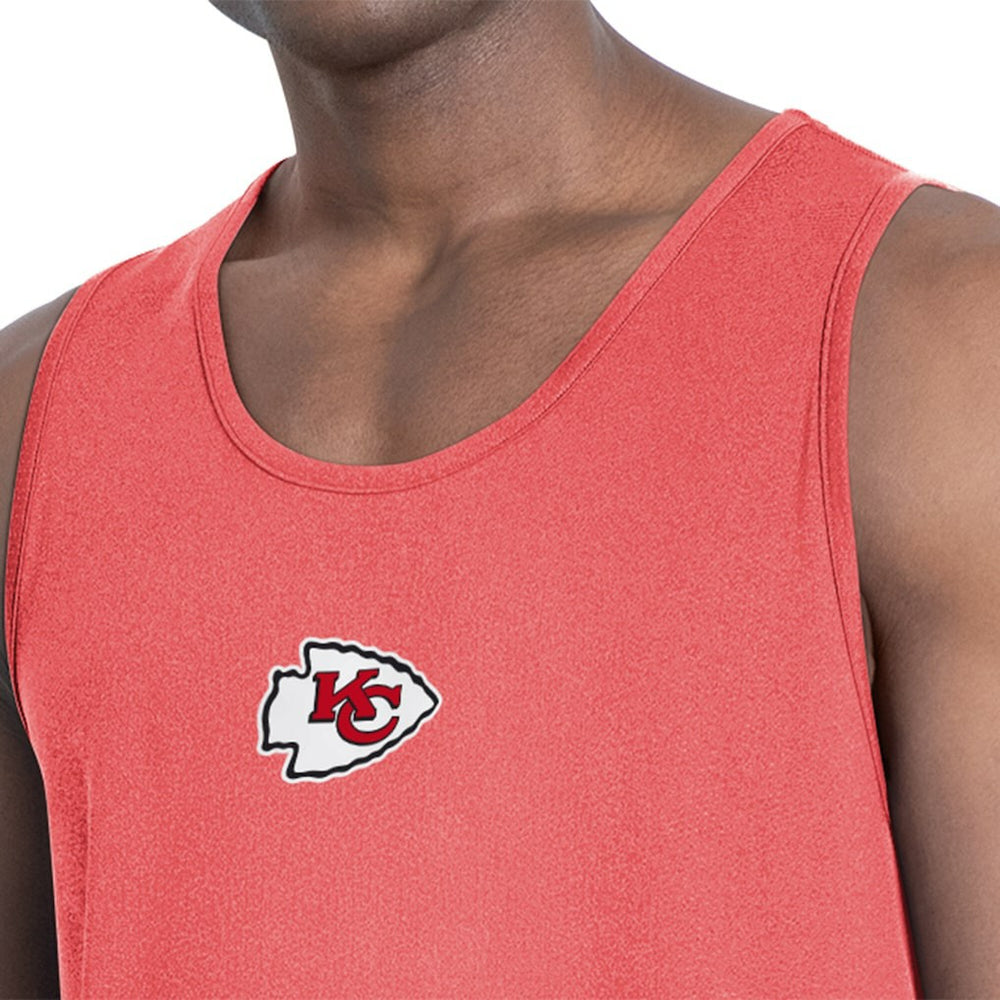MSX by Michael Strahan Energy Scoop Neck Tank Top - Kansas City Chiefs Tops