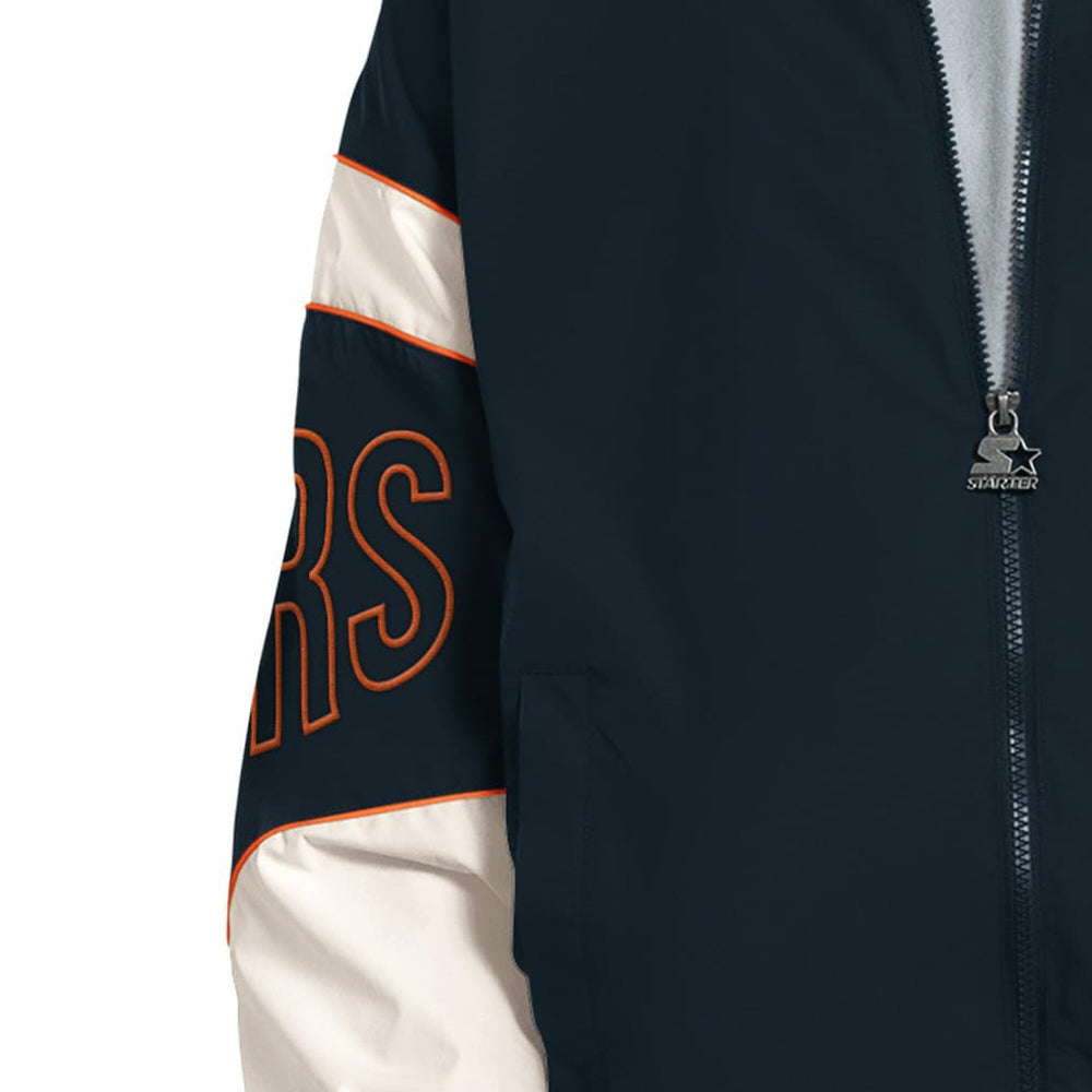 Starter The Gust Full-Zip Hooded Jacket - Chicago Bears Jackets