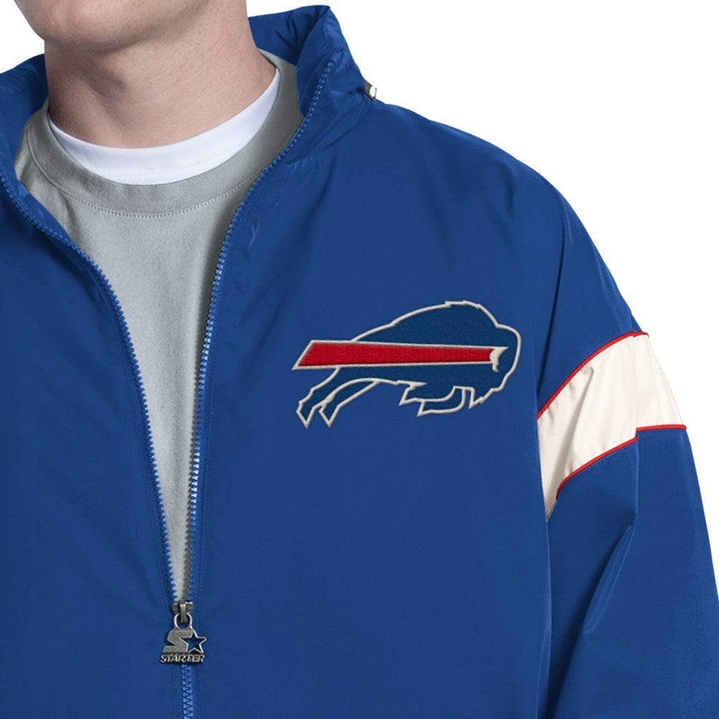 Starter The Gust Full-Zip Hooded Jacket - Buffalo Bills Jackets