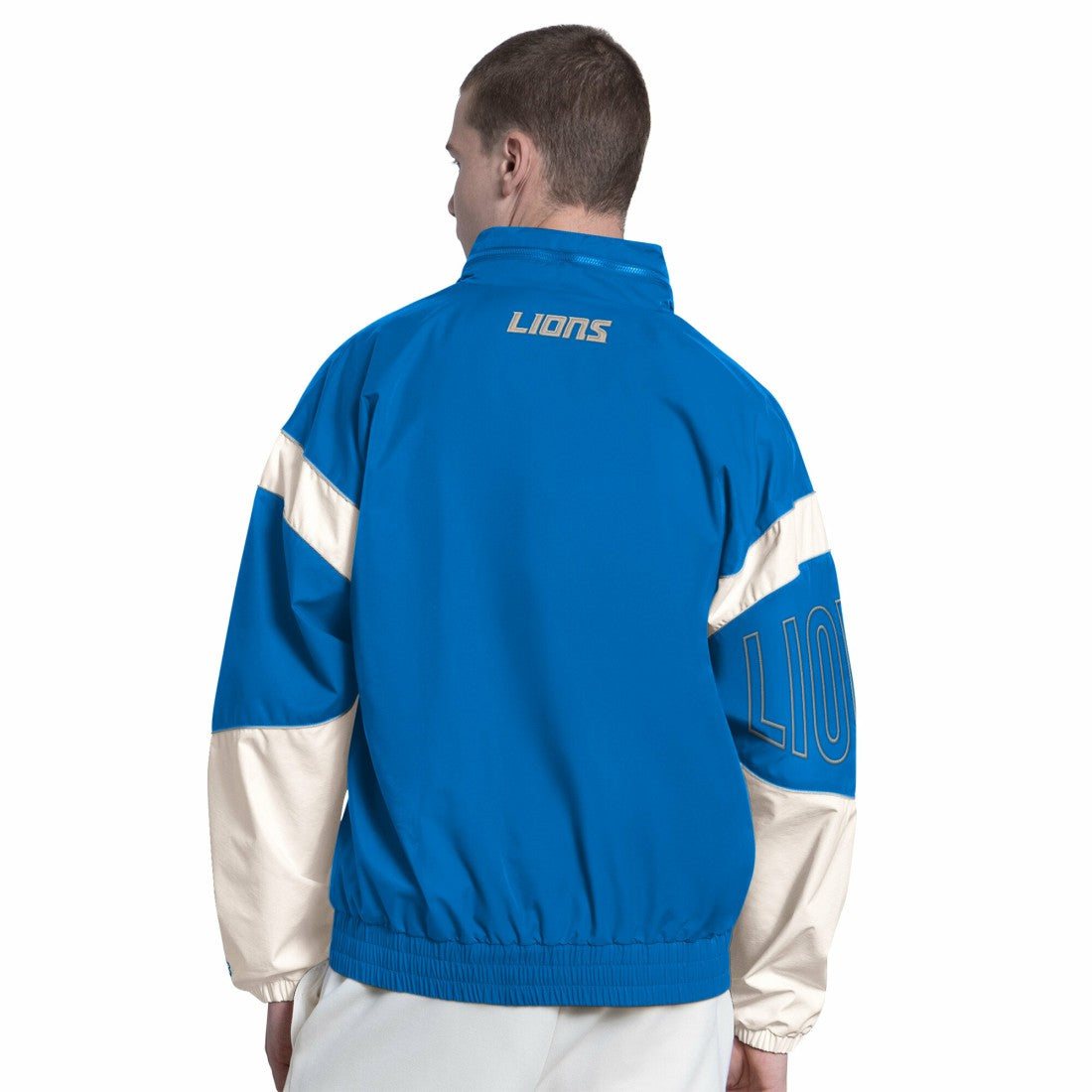 Starter The Gust Full-Zip Hooded Jacket - Detroit Lions Jackets