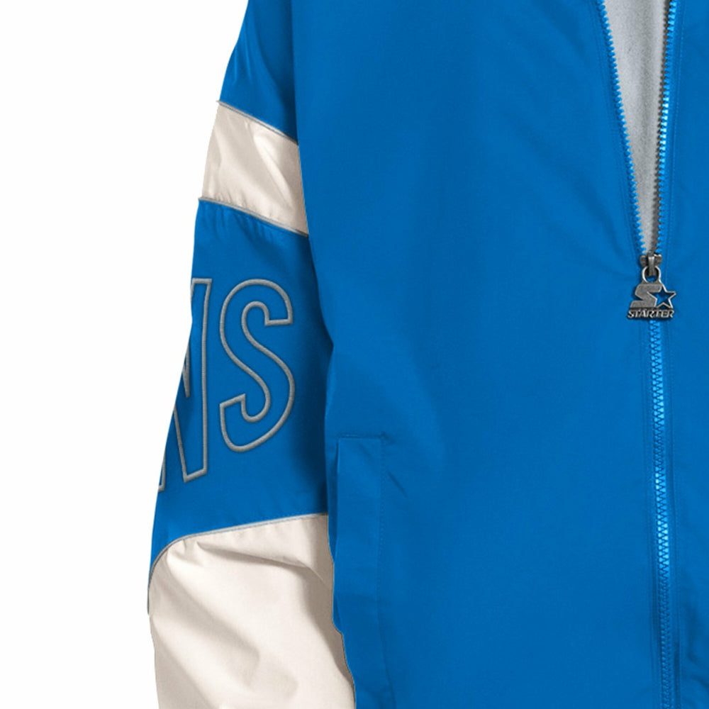 Starter The Gust Full-Zip Hooded Jacket - Detroit Lions Jackets