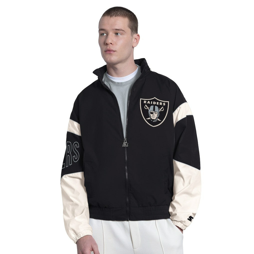 Starter The Gust Full-Zip Hooded Jacket - Las Vegas Raiders Jackets