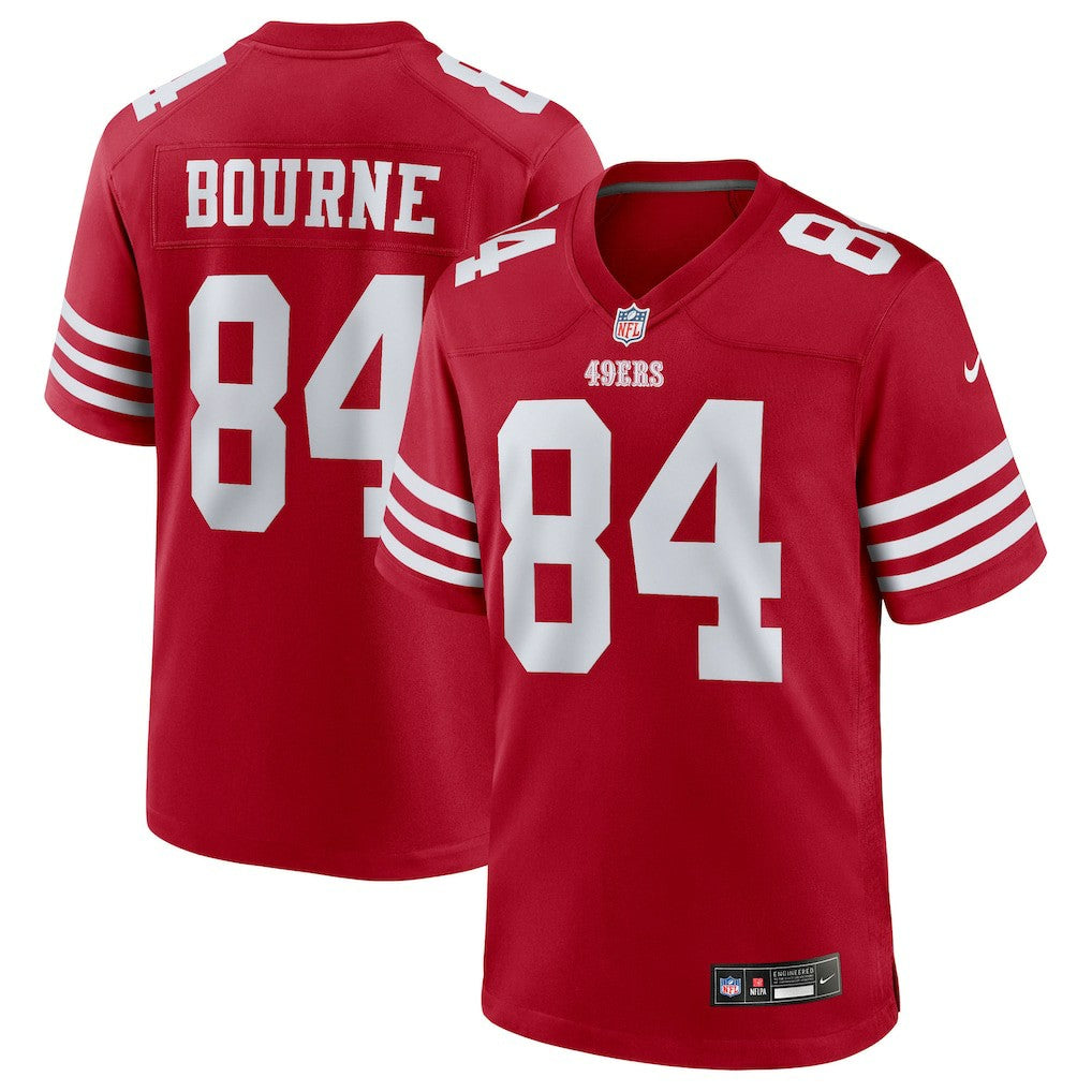 Kendrick Bourne  Team Game Jersey - San Francisco 49ers Jerseys