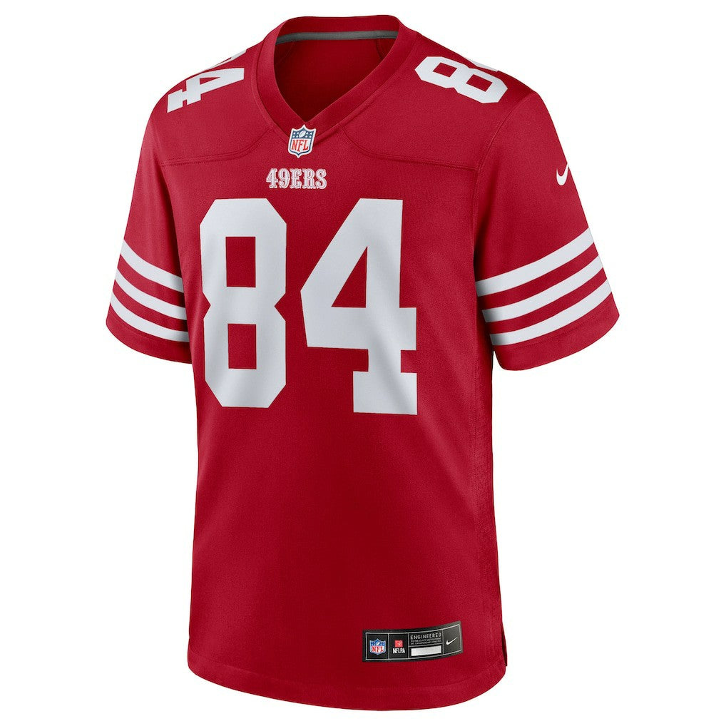Kendrick Bourne  Team Game Jersey - San Francisco 49ers Jerseys