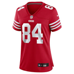 Kendrick Bourne  Women's Team Game Jersey - San Francisco 49ers Jerseys