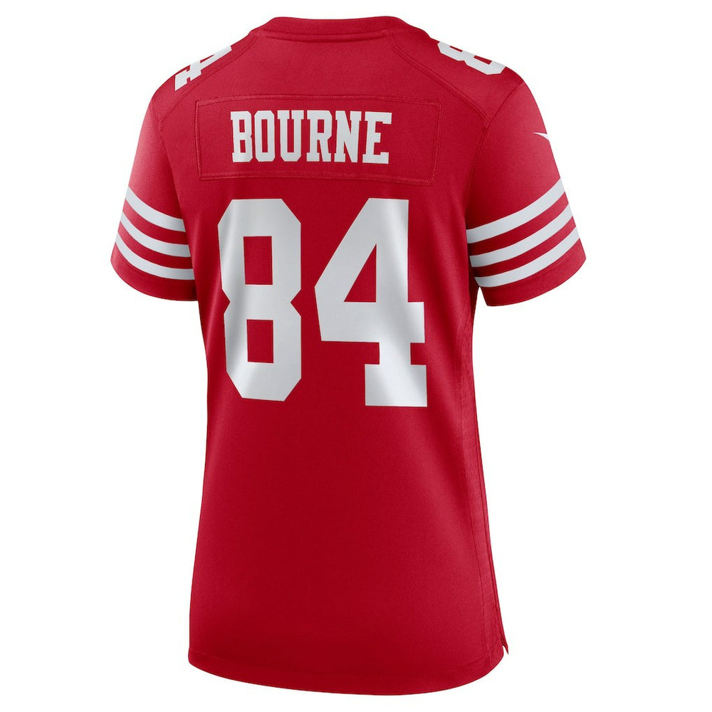 Kendrick Bourne  Women's Team Game Jersey - San Francisco 49ers Jerseys