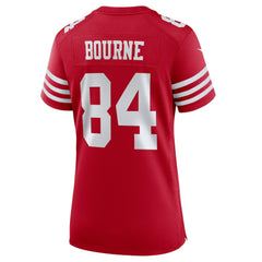 Kendrick Bourne  Women's Team Game Jersey - San Francisco 49ers Jerseys
