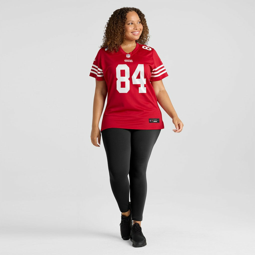 Kendrick Bourne  Women's Team Game Jersey - San Francisco 49ers Jerseys