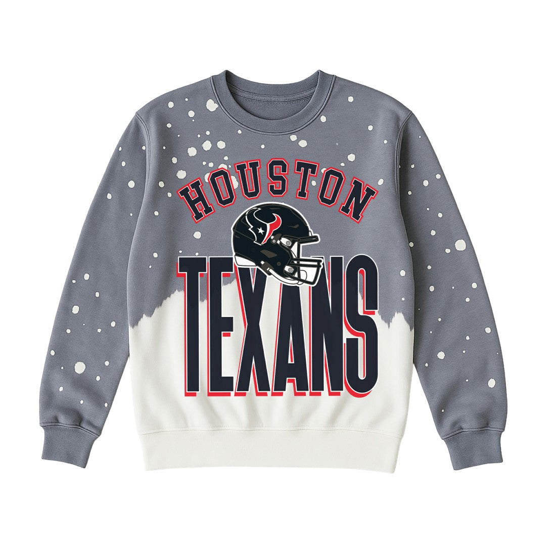 Gameday Couture Women's Arch Rivals Faded Wash Sweatshirt - Houston Texans Sweatshirts