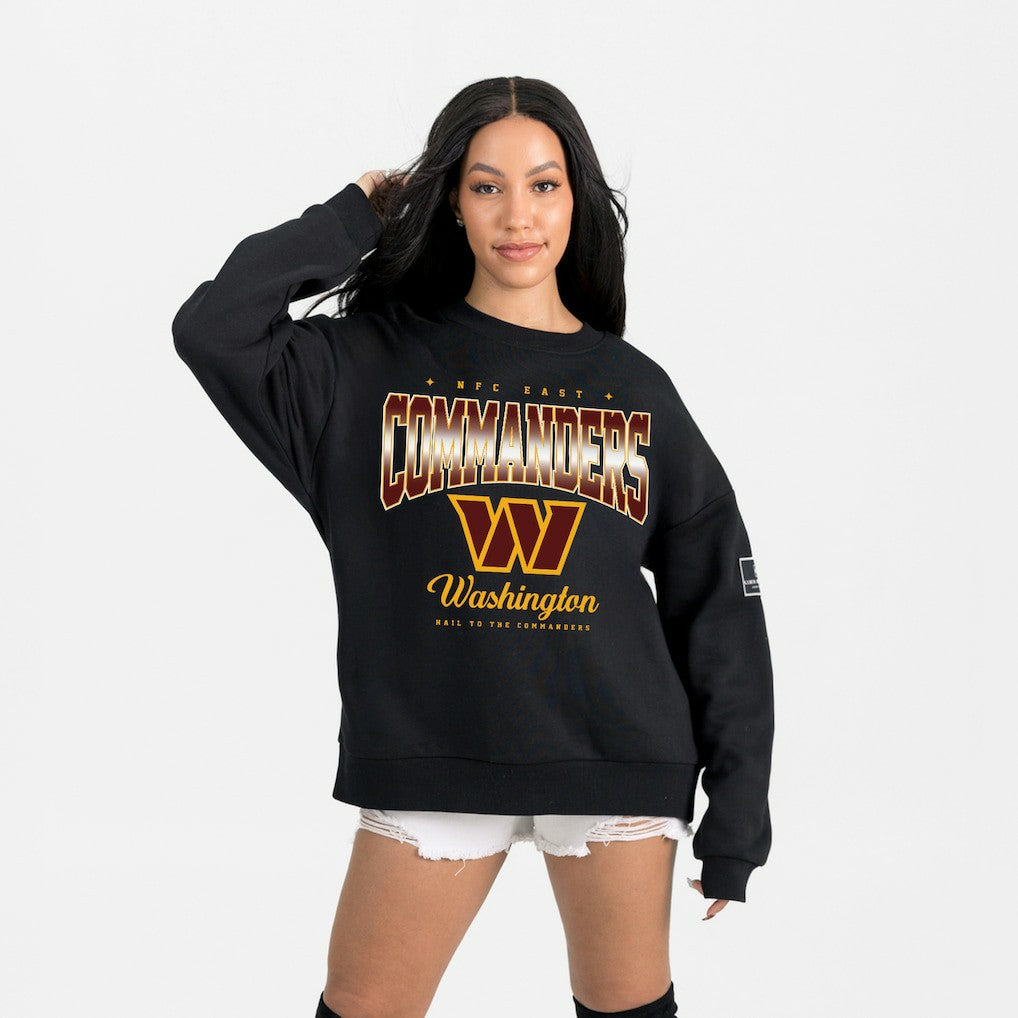 Gameday Couture Women's Powerhouse Play Premium Fleece Sweatshirt - Washington Commanders Sweatshirts