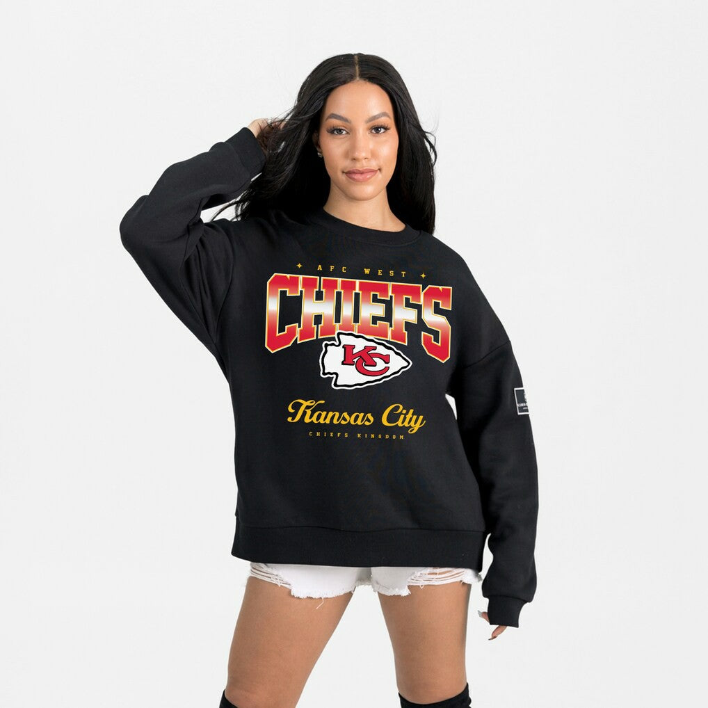 Gameday Couture Women's Powerhouse Play Premium Fleece Sweatshirt - Kansas City Chiefs Sweatshirts