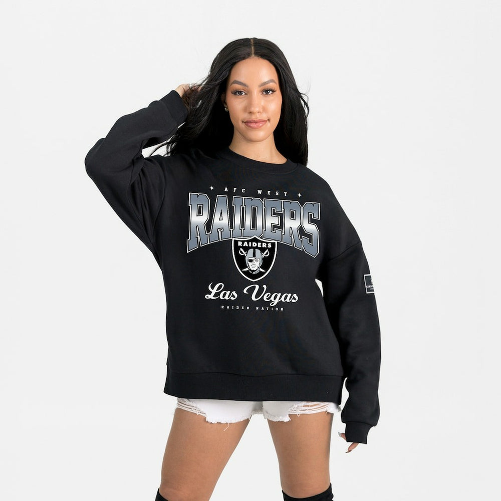 Gameday Couture Women's Powerhouse Play Premium Fleece Sweatshirt - Las Vegas Raiders Sweatshirts
