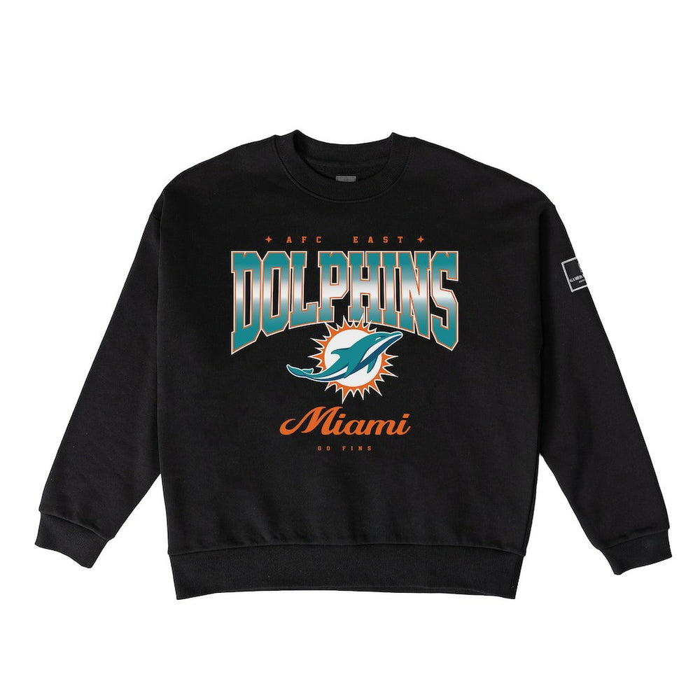 Gameday Couture Women's Powerhouse Play Premium Fleece Sweatshirt - Miami Dolphins Sweatshirts