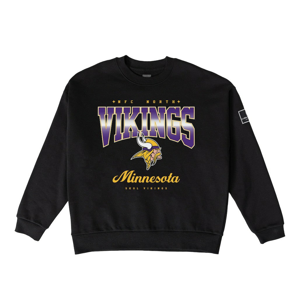 Gameday Couture Women's Powerhouse Play Premium Fleece Sweatshirt - Minnesota Vikings Sweatshirts