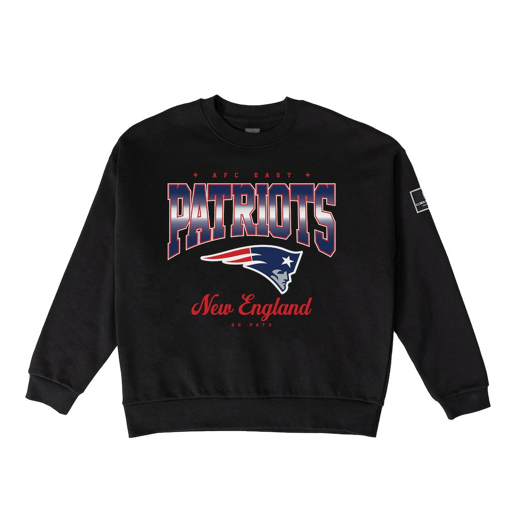 Gameday Couture Women's Powerhouse Play Premium Fleece Sweatshirt - New England Patriots Sweatshirts