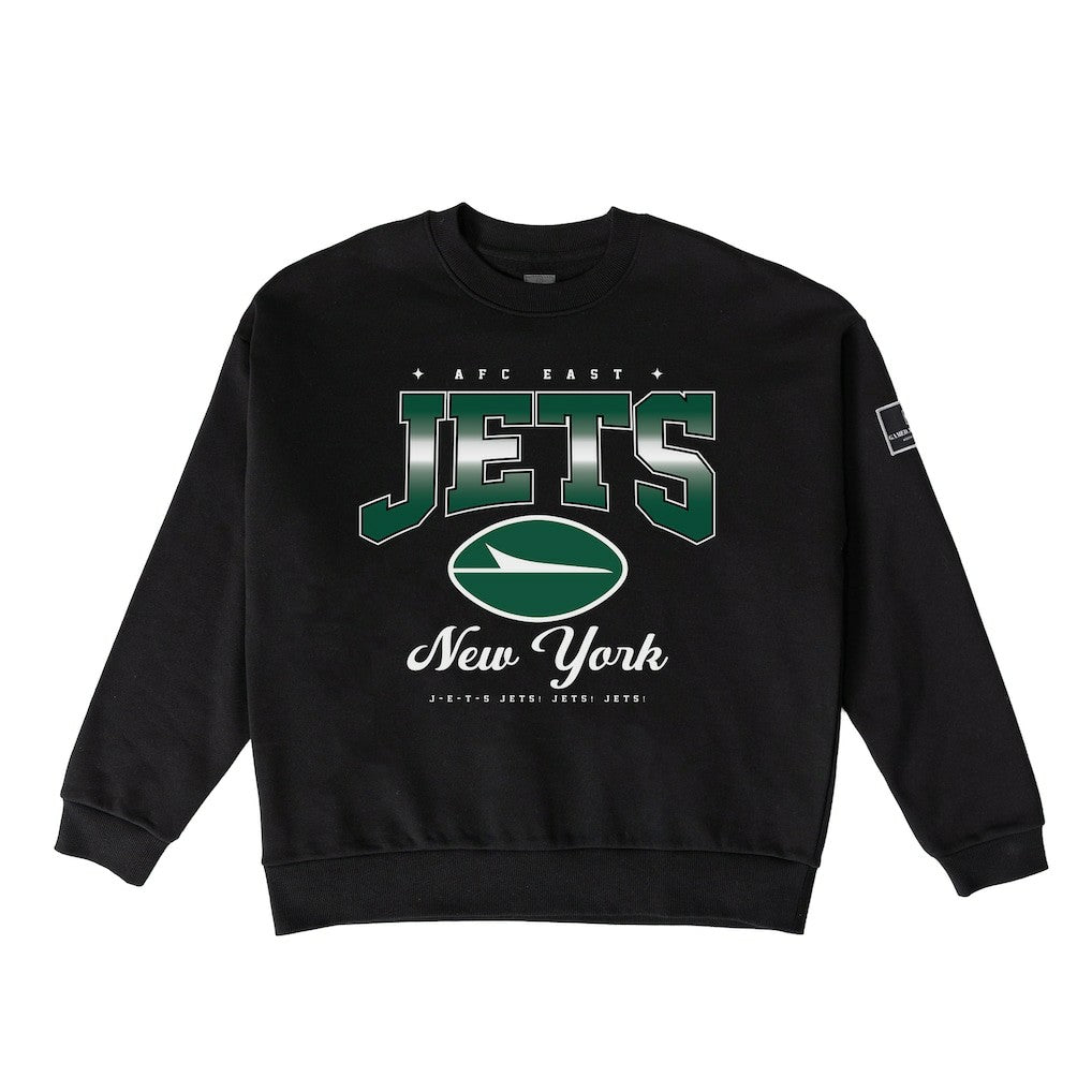 Gameday Couture Women's Powerhouse Play Premium Fleece Sweatshirt - New York Jets Sweatshirts