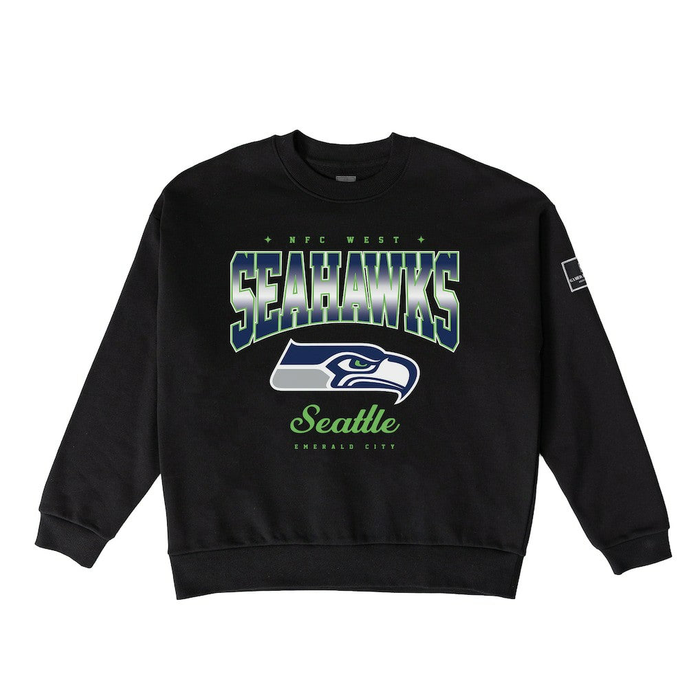 Gameday Couture Women's Powerhouse Play Premium Fleece Sweatshirt - Seattle Seahawks Sweatshirts