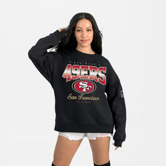 Gameday Couture Women's Powerhouse Play Premium Fleece Sweatshirt - San Francisco 49ers Sweatshirts