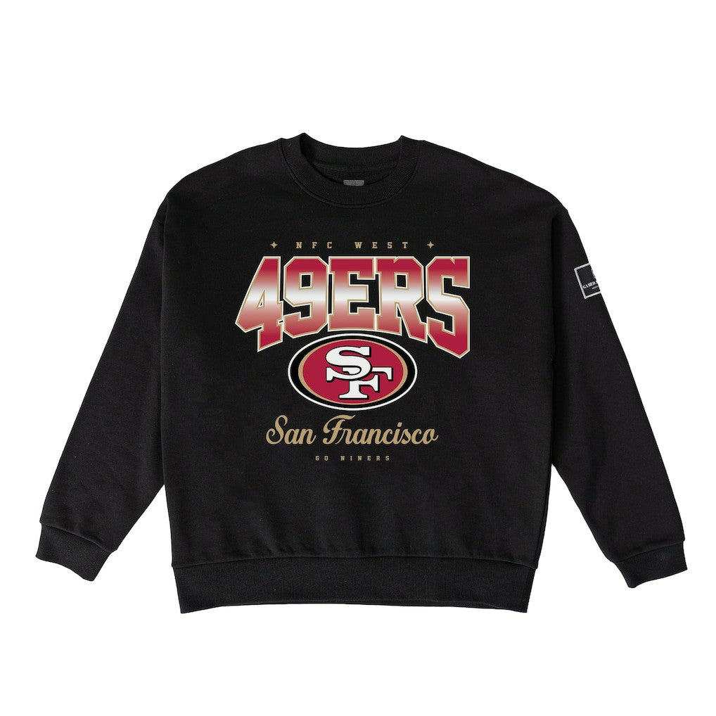 Gameday Couture Women's Powerhouse Play Premium Fleece Sweatshirt - San Francisco 49ers Sweatshirts