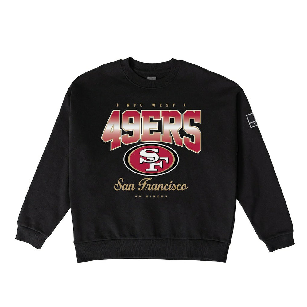 Gameday Couture Women's Powerhouse Play Premium Fleece Sweatshirt - San Francisco 49ers Sweatshirts