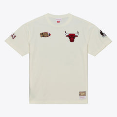 Mitchell & Ness Chicago Bulls Hardwood Classics Chainstitch Premium T-Shirt sale