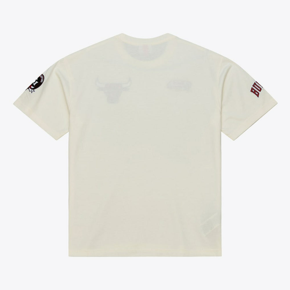 Mitchell & Ness Chicago Bulls Hardwood Classics Chainstitch Premium T-Shirt sale