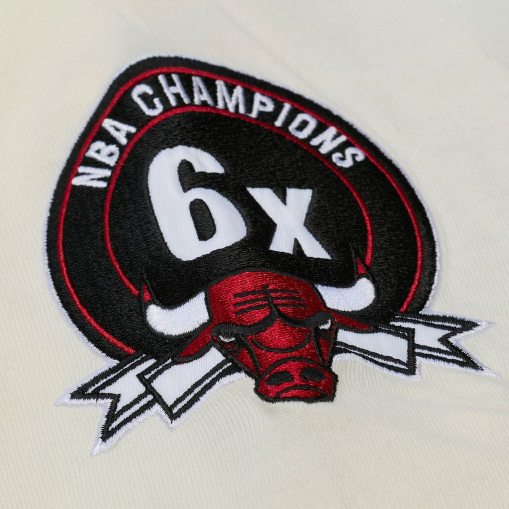 Mitchell & Ness Chicago Bulls Hardwood Classics Chainstitch Premium T-Shirt sale