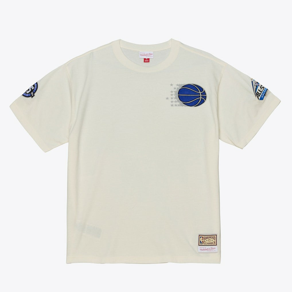 Mitchell & Ness Orlando Magic Hardwood Classics Chainstitch Premium T-Shirt