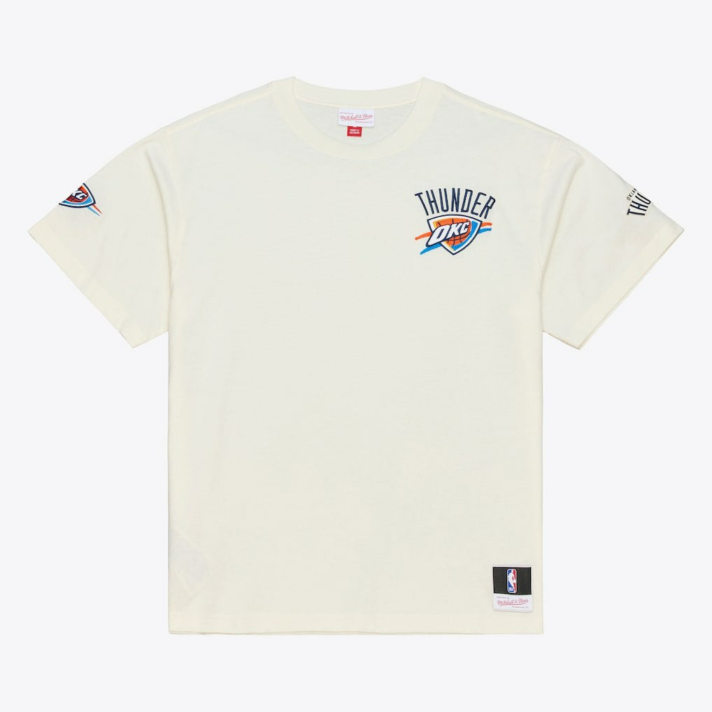Mitchell & Ness Oklahoma City Thunder Hardwood Classics Chainstitch Premium T-Shirt