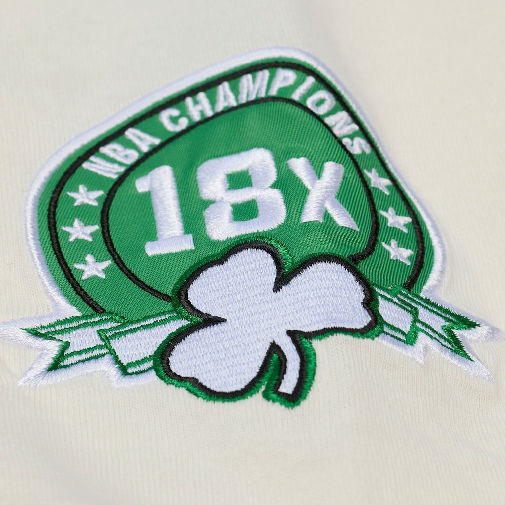 Mitchell & Ness Boston Celtics Hardwood Classics Chainstitch Premium T-Shirt