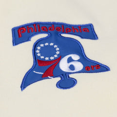 Mitchell & Ness Philadelphia 76ers Hardwood Classics Chainstitch Premium Fleece Hoodie