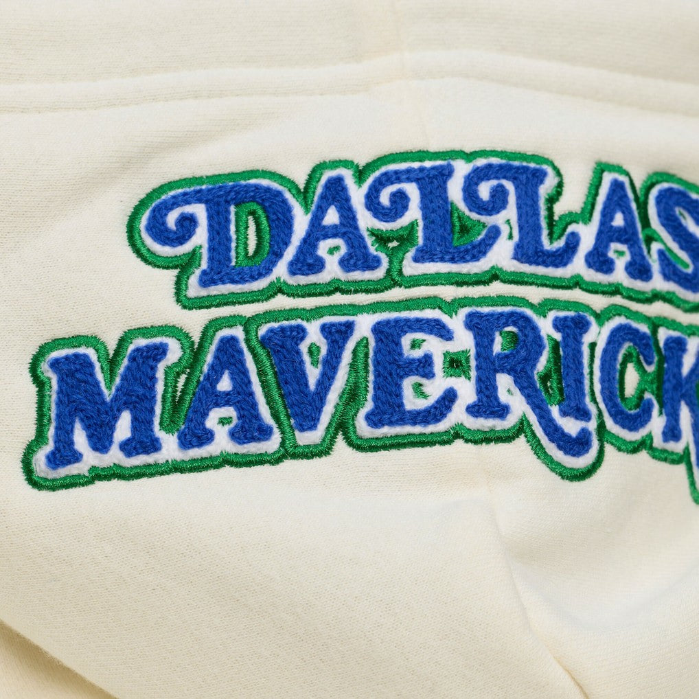 Mitchell & Ness Dallas Mavericks Hardwood Classics Chainstitch Premium Fleece Hoodie sale