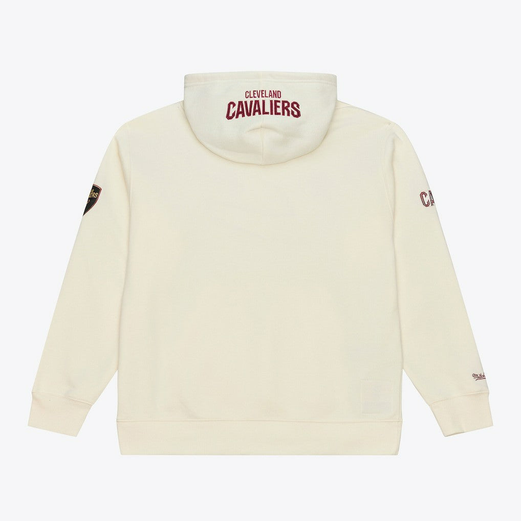 Mitchell & Ness Cleveland Cavaliers Hardwood Classics Chainstitch Premium Fleece Hoodie sale